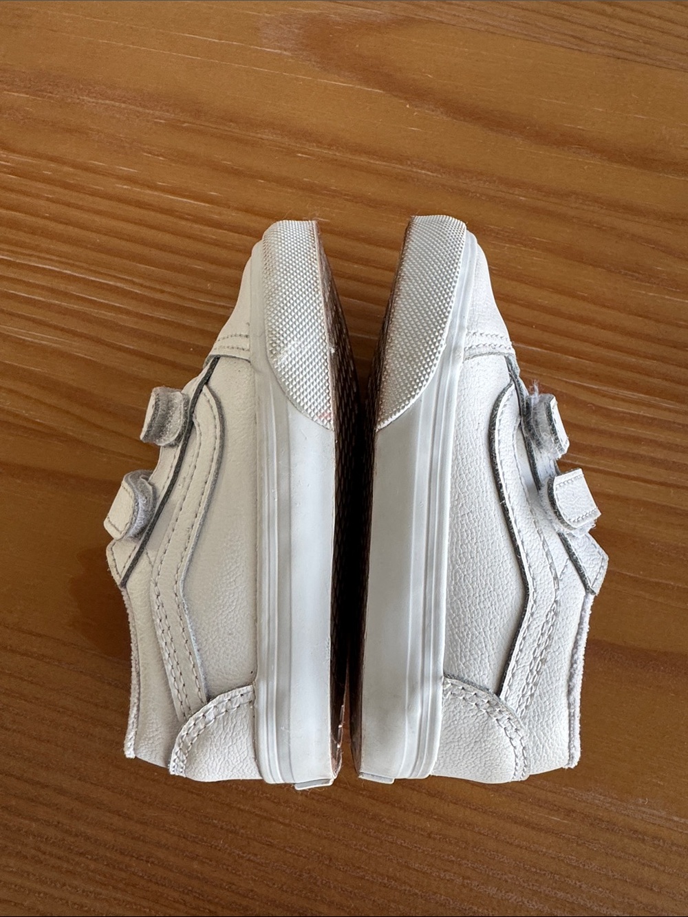 Vans baby White Velcro Sneakers - Picture 5 of 8
